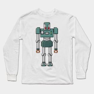 Pixel Robot 201 Long Sleeve T-Shirt